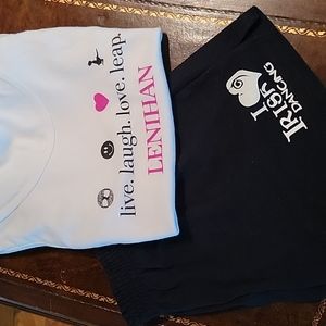 🍀🍀🍀Irish Dance shorts and tank top